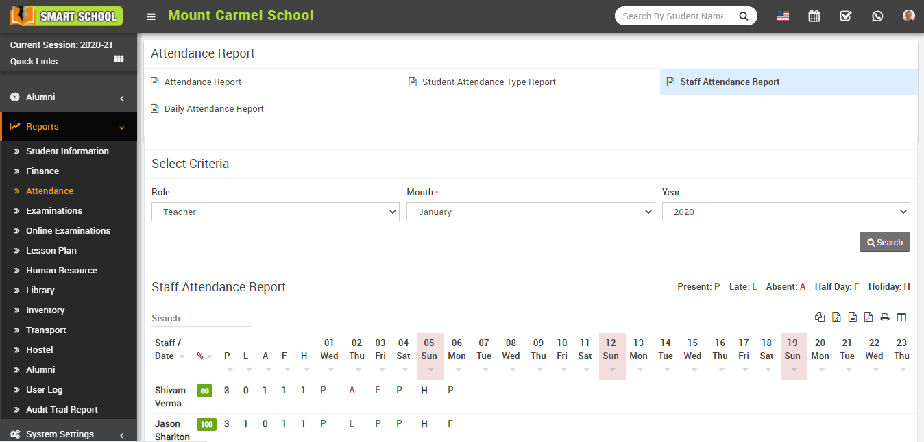 Staff report image